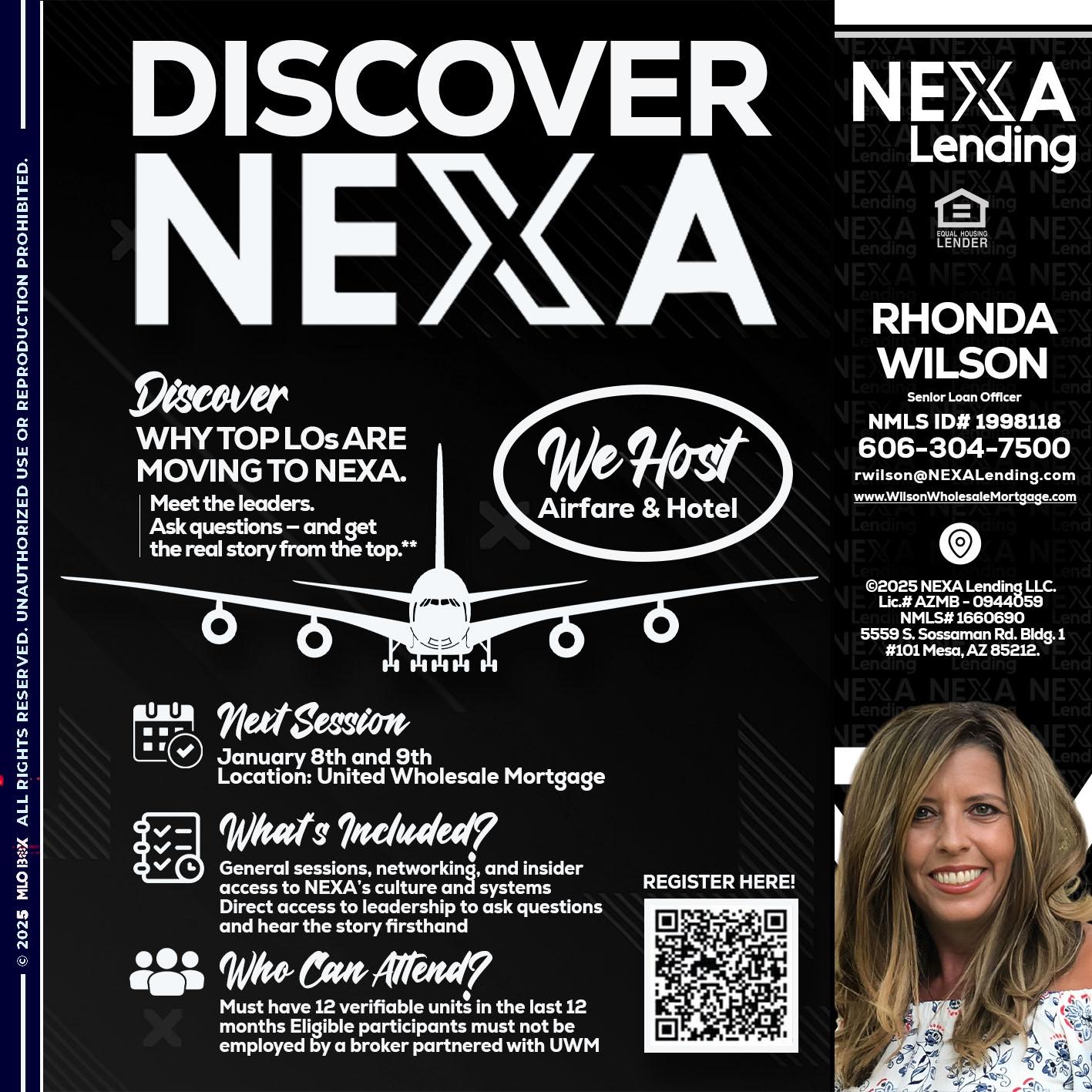 DISCOVER NEXA - Rhonda Wilson -Senior Loan Officer