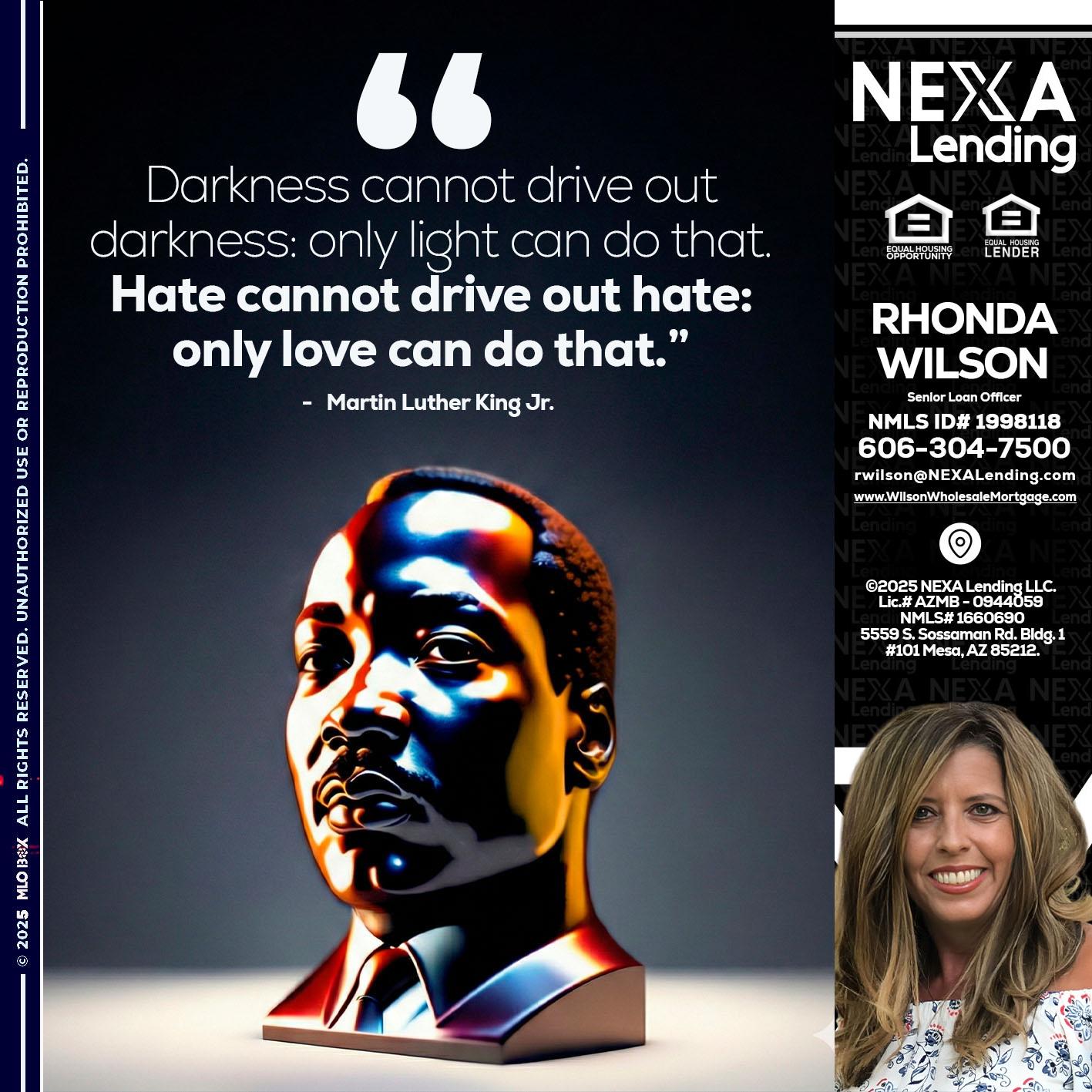 MLK 2026 - Rhonda Wilson -Senior Loan Officer