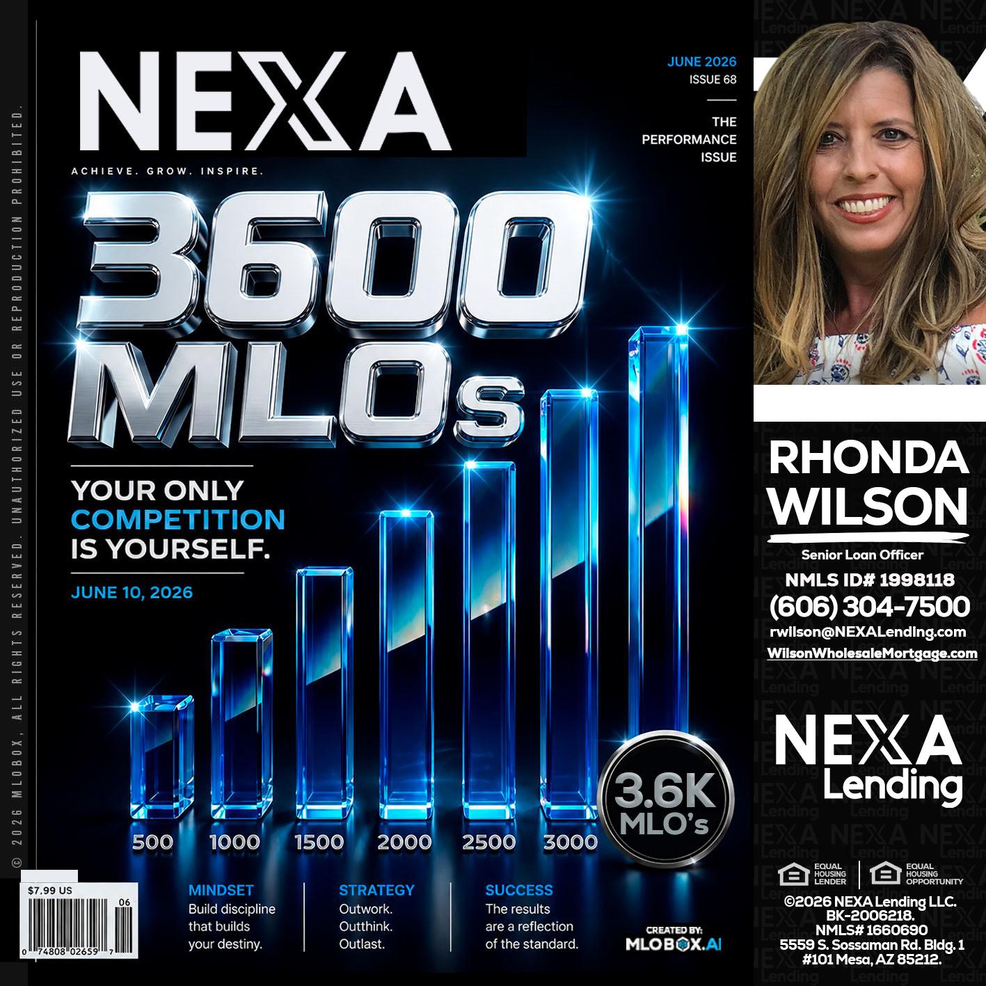 3600 MLOs - Rhonda Wilson -Senior Loan Officer