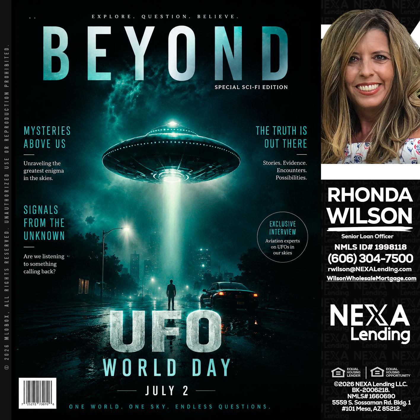 BEYOND - Rhonda Wilson -Senior Loan Officer